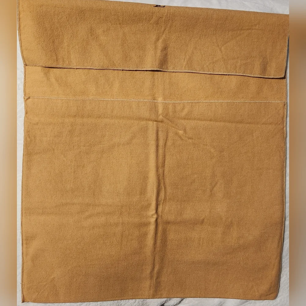 Louis Vuitton Vintage LV Flap Over Tan Dust Bag